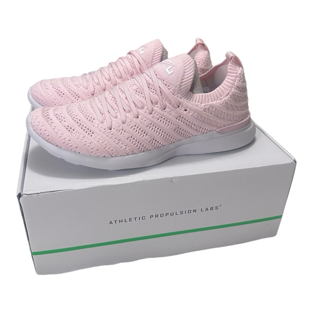 APL Women's TECHLOOM WAVE- Bleached Pink/White/Clear - Size: 7.5 **NWT**